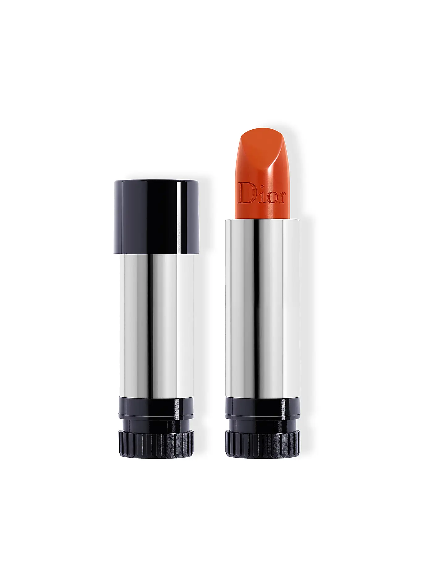 DIOR | Lippenstift - Rouge Dior Balm Satin Refill ( 100 Nude Look ) | koralle